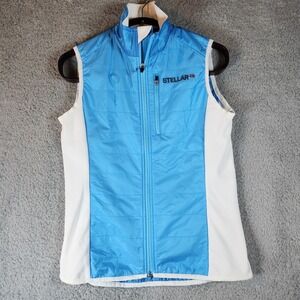 STELLAR EQUIPMENT Vest - Woman's Size Medium - Blue and White